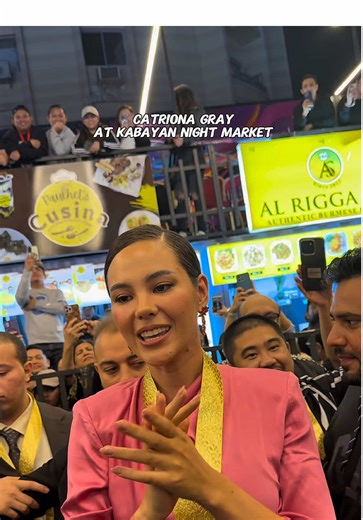 Catriona Gray's Impact at Kabayan Night Market
