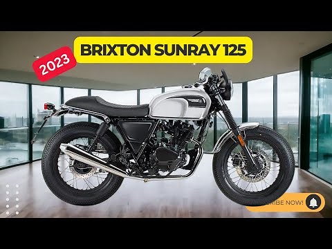 2023 Brixton Sunray 125 | the classic cafe racer