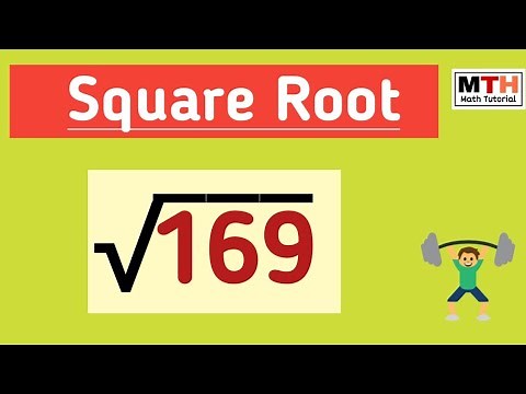 How to Simplify Square root of 169, sqrt(169) | Find Root 169