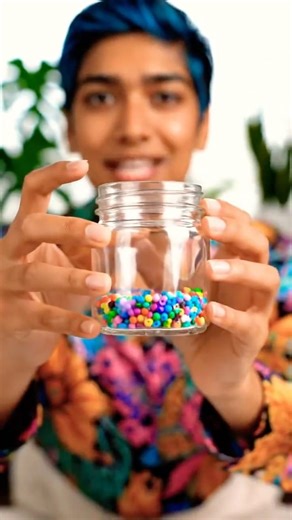 ASMR Crisp Crinkles | Bubble Wrap & Bead Jars for Sleep #ASMR #Crinkle #Satisfying #Shorts