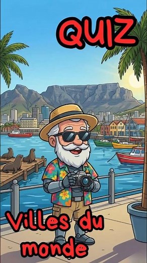 🧠World Cities Quiz 27: (This city touches two oceans 😱)