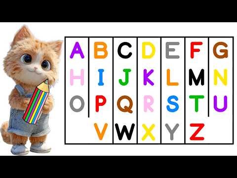Trace Uppercase Alphabet with Yufi | Colorful Dotted Letters for Kids #116