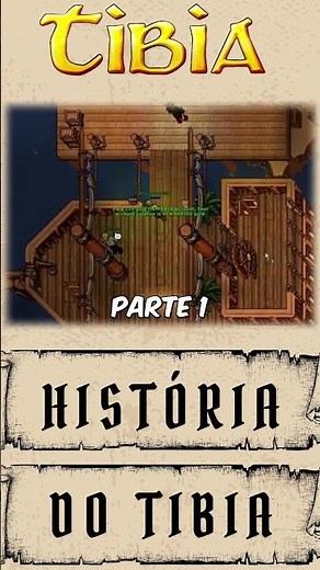 🚨[INÍCIO DO TIBIA] HISTÓRIA COMPLETA PARTE 1 #tibia #mmorpg