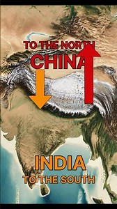 "The Wall That Separated India and China 🏔️"