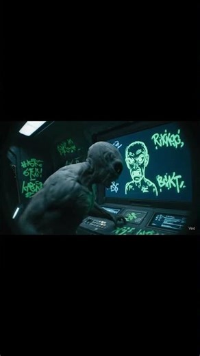 Alien Commander discovers the true meaning of disrespect.