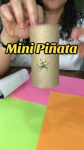 Cómo hacer mini piñatas de cartón en casa