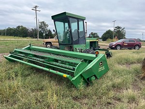 John Deere 2280 Self-Propelled Swather W/300A Header | Agriculture