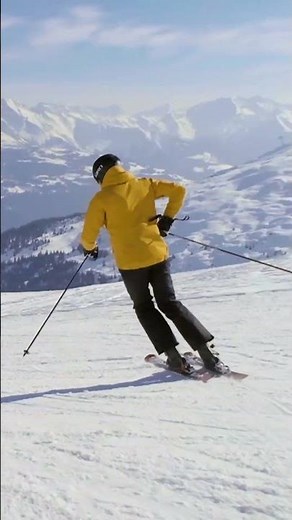 A Drill to Increase Edge Angle while Carving on Skis | #shorts