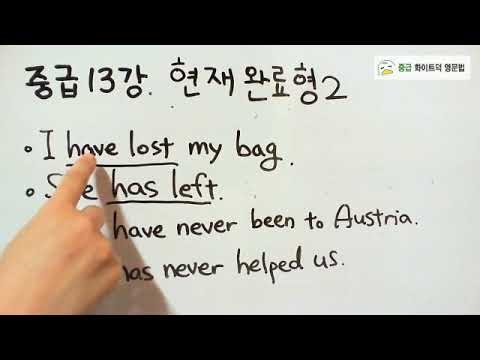 Intermediate Lesson 13 | Present Perfect Have + P.P. (2) | 100-Day English Grammar Lesson: Day 48