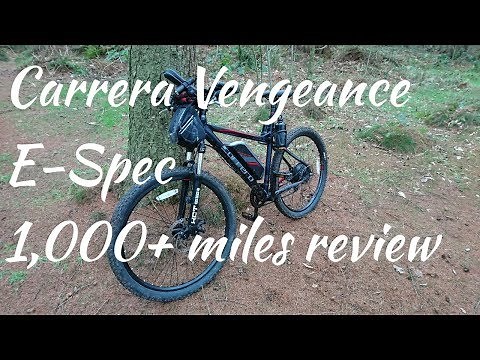 Carrera Vengeance (E-spec) electric bike, 1,000+ miles review