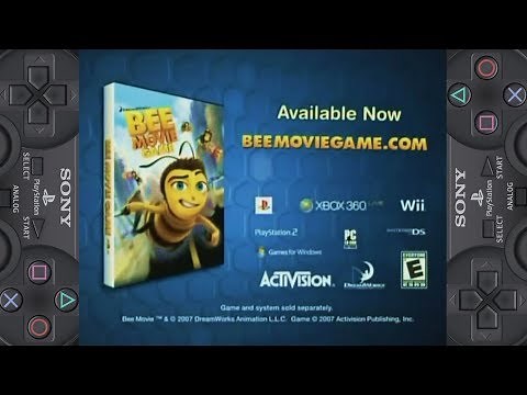 Bee Movie Game (Sony PlayStation 2\\PC\\Xbox 360\\Short Commercial) Full HD