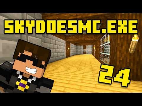 Sky Does Minecraft.exe Episode 24: FINISHING THE WALLS AND SECURING THE ROOF