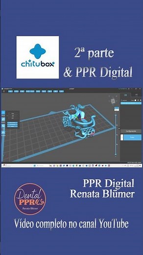 🎥CHITUBOX & PPR DIGITAL - 2ª parte #impressão3d #chitubox #shorts #dicaschitubox #impressoras3d