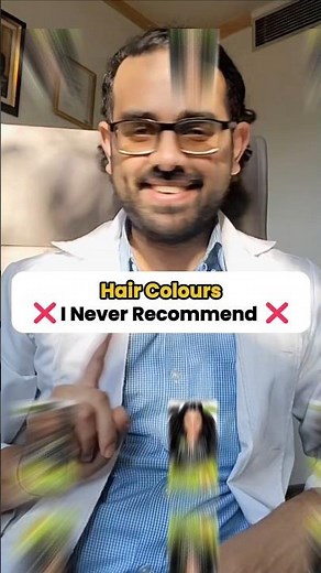 🎨 Hair Colors I Never Recommend ❌#HairColor #HairCare #HealthyHair #DermatologistNot