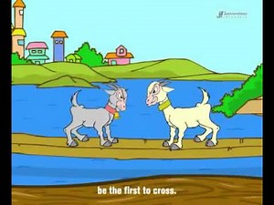 TWO SILLY GOATS POPULAR NURSERY MORAL STORY YouTube