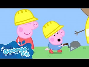 Building A House With George Pig! 👷 Can He Build It? 🐽 Peppa Pig Full Episodes