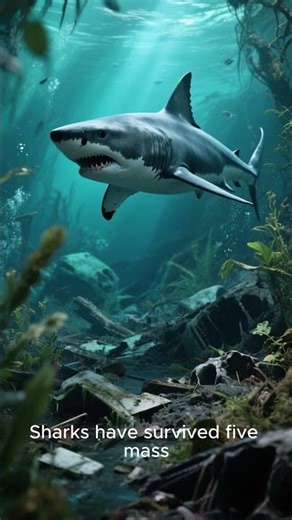 Sharks are OLDER Than Saturn's Rings! 🦈🪐 #shorts