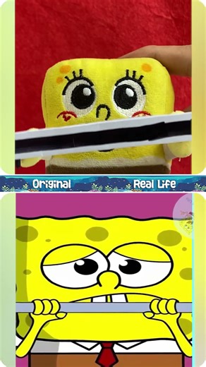 SpongeBob arm wrestling #spongebobmod #spongebob #plushtoys