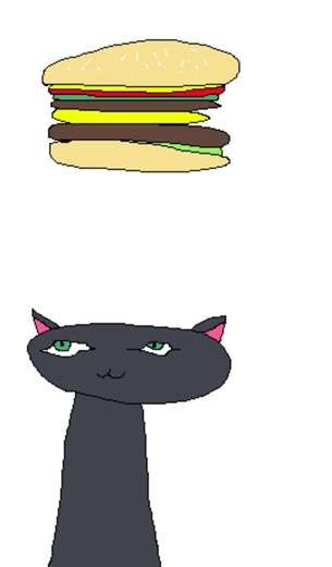 Kitty can has cheesburger #meme #animation