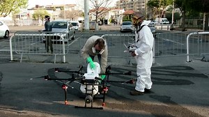 Coronavirus outbreak: France using drones to help disinfect streets during COVID-19 pandemic