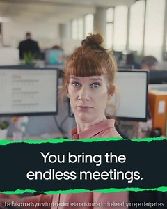 3.1M views · 381 reactions | Those who bring it at work all day long deserve to be brought a foot-long 稜 拾 #BringIt | Uber Eats | Facebook