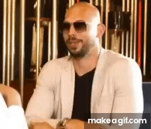 andrew tate laughing gif #andrewtate on Make a GIF