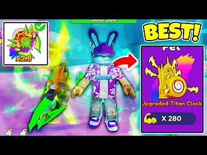 I Got MAX Strength Sword & Unlocked BEST Pets In Reborn As Swordman! (Roblox)