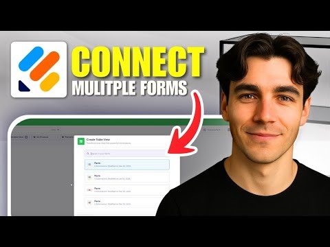 How To Connect Many Forms To One Jotform Tables (Tutorial 2026)