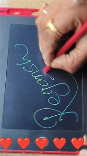 Reyansh 💗💗 #trending #viral #youtubeshorts #cursivewriting #signature