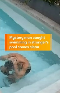 The man filmed ducking into a stranger's home and swimming in their pool has spoken out to 7NEWS about why he did it. #swim #swimmer #pool #breakin #poolbreakin #strangershouse #sunriseon7 WATCH SUNRISE FOR MORE | @7plus ☀️ | Sunrise