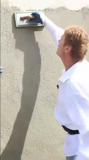 Stucco Sand Floating, #shortsfeed #stucco #textures #finishes #howto #construction #diy