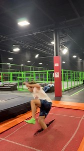 I broke the trampoline 😂🤦‍♂️ Didn't expect this to happen at all #trampoline | Tyler Ferullo