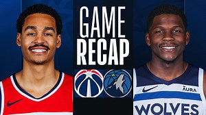 Game Recap: Timberwolves 130, Wizards 121 | NBA.com