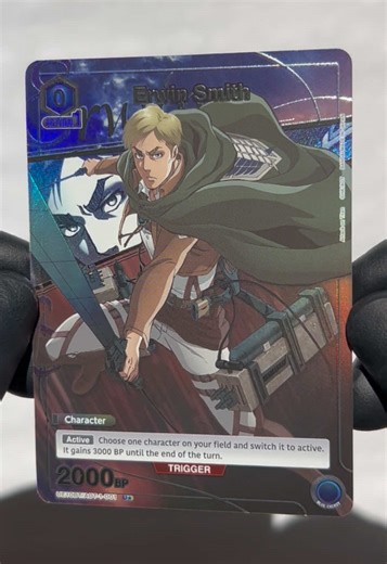 Erwin Smith (001) (U*) - Attack on Titan (UE10BT/AOT-1-001) #UnionArena #erwinsmith #attackontitan #aot #tcg