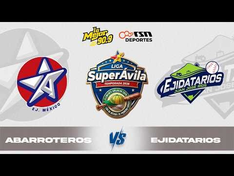 ¡SEGUNDO JUEGO ⚾️! ¡Ejido México 🔴 vs Juan José Ríos 🟣! 🔥Liga Clemente Grijalva Cota 2026
