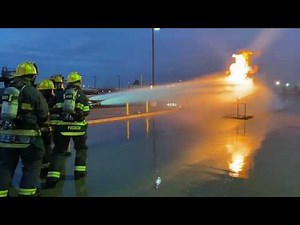 West Metro Fire Rescue: Recruits propane tank fire