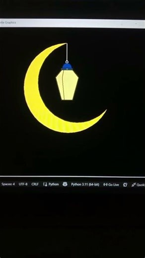 Python 2026 Animation 🎆 | Create a Stunning New Year Animation Using Python #2026 #python