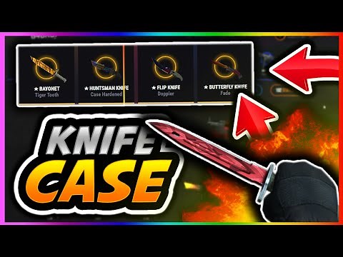 CSGO: KNIFE ONLY CASE OPENING!! GUARANTEED Knife Case!! (CS GO Win EZ Profit)