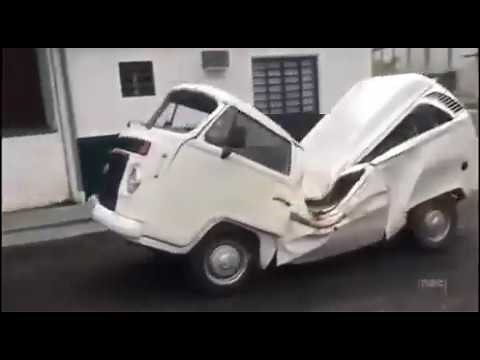 ➤ lustiges Video | eine extravagante Fahrzeugform fällt immer auf