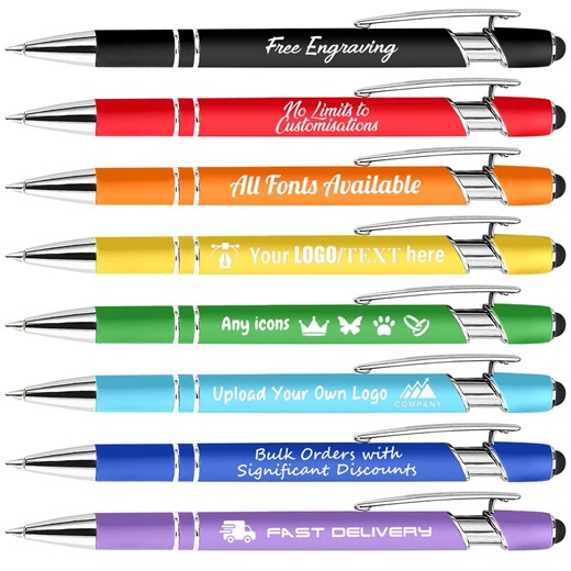 Personalized Pen: With Your Logo and Text - Etsy UK