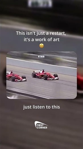 A restart so smooth, it's criminal.#f1 #f1edit #f1meme