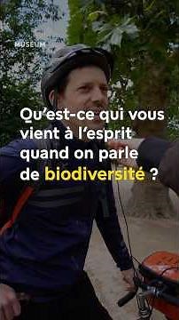 What does #biodiversity mean to you? #streetinterview