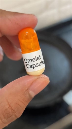 OMLET CAPSULE #viral #vlog #shorts