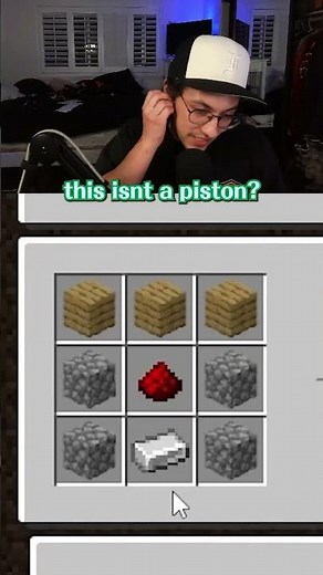 How to make a piston in Minecraft