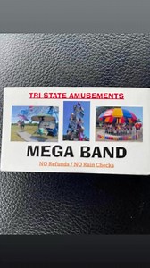 Wristbands for the Carnival are for sale at the City Hall and Alliance Bank. The Mega Band is good for all 6 ride sessions Thursday - Sunday. Thursday - 1 session Friday - 2 sessions Saturday - 2 sessions Sunday - 1 session Times to be announced by Tri State Amusement Carnival. | Osseo Lake Martha Days