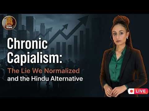 Chronic Capitalism: The Lie We Normalized and the Hindu Alternative
