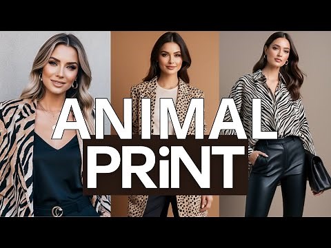 Animal Print Outfits 2025 | How to Style Leopard, Zebra & More Like a Pro!