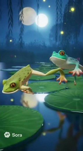 The Most Satisfying Frog Stretch Ever! (Incredible AI Animation)