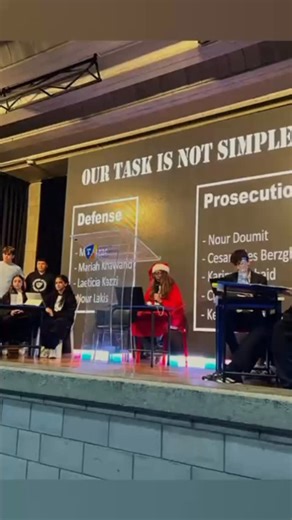 Thursday, December 18th marked the opening of our Cloning Courtroom simulation. Grade 8 students took on the roles of jury members, lawyers, and the defendant, officially launching the case. The session featured strong opening statements and the first ethical questions surrounding cloning, identity, and human rights. Adding depth to the session, teachers joined the courtroom as expert witnesses, enriching the discussions and strengthening the arguments. Critical thinking, respectful debate, and 