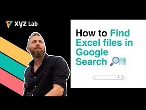Find Excel files in Google Search